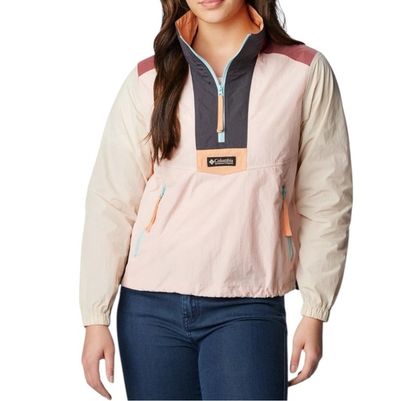 COLUMBIA Riptide Retro Anorak Jacket NWT Size XL - Picture 1 of 7